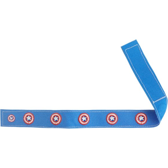 Marvel Comics' Captain America Shield Logo Embroidered Wristband - Picture 2 of 3